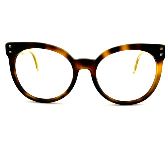 Fendi Accessories - Fendi Sunglasses FF 0083/F/S E6ZJ6 56-19 140 Brown Tortoise Clear H12496